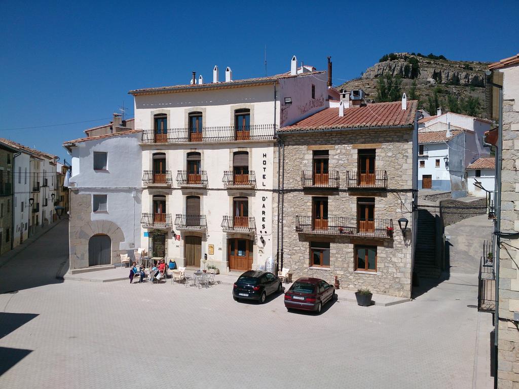 Hotel D'Ares Ares del Maestre ภายนอก รูปภาพ